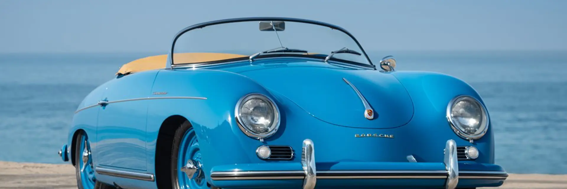 1954 Porsche 356 1500 S Speedster by Reutter Offered at RM Sothebys Monterey Live Auction 2021