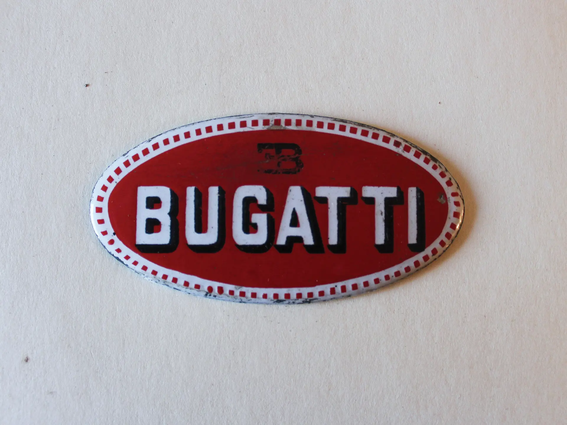 Bugatti Enamel Radiator Emblem | Auburn Spring 2018 | RM Sotheby's