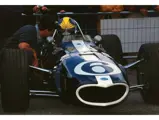 Chassis no. 103 as seen in historic racing in the UK in 2001.