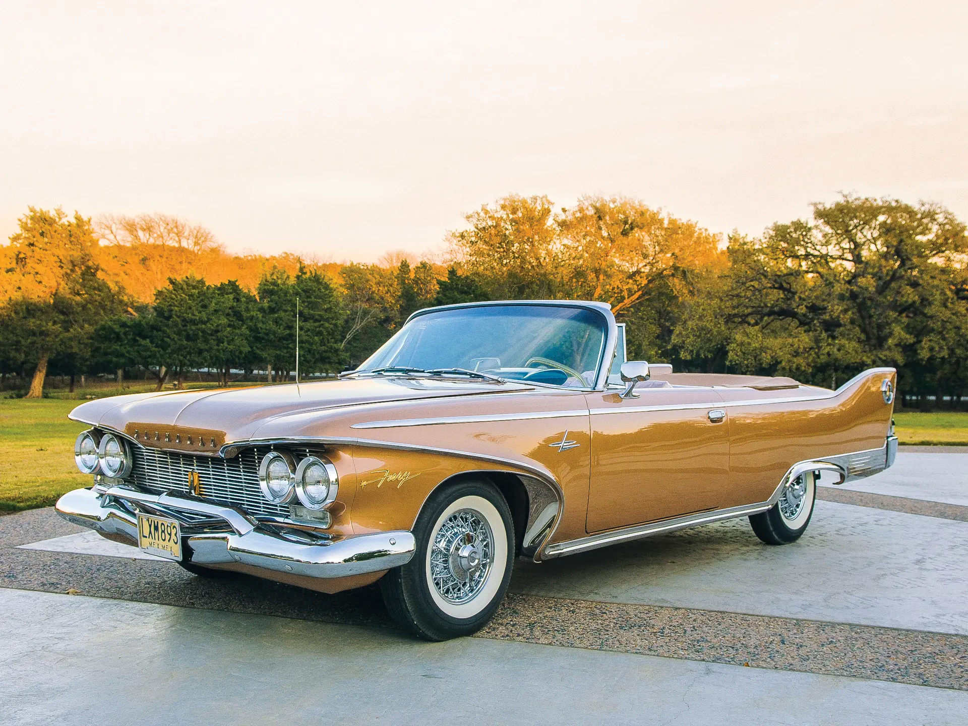 Here's a 1960 Plymouth Fury Convertible