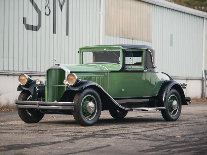 1929 Pierce-Arrow Model 133 Coupe: market value and price history