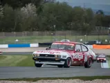 CC13 on the track at the Historic Touring Car Challenge at Donnington in April of 2016.