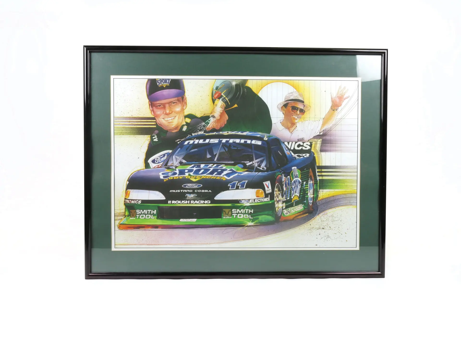 Tom Kendall and Jack Roush - All Sport Mustang COBRA by Ken Dallison ...