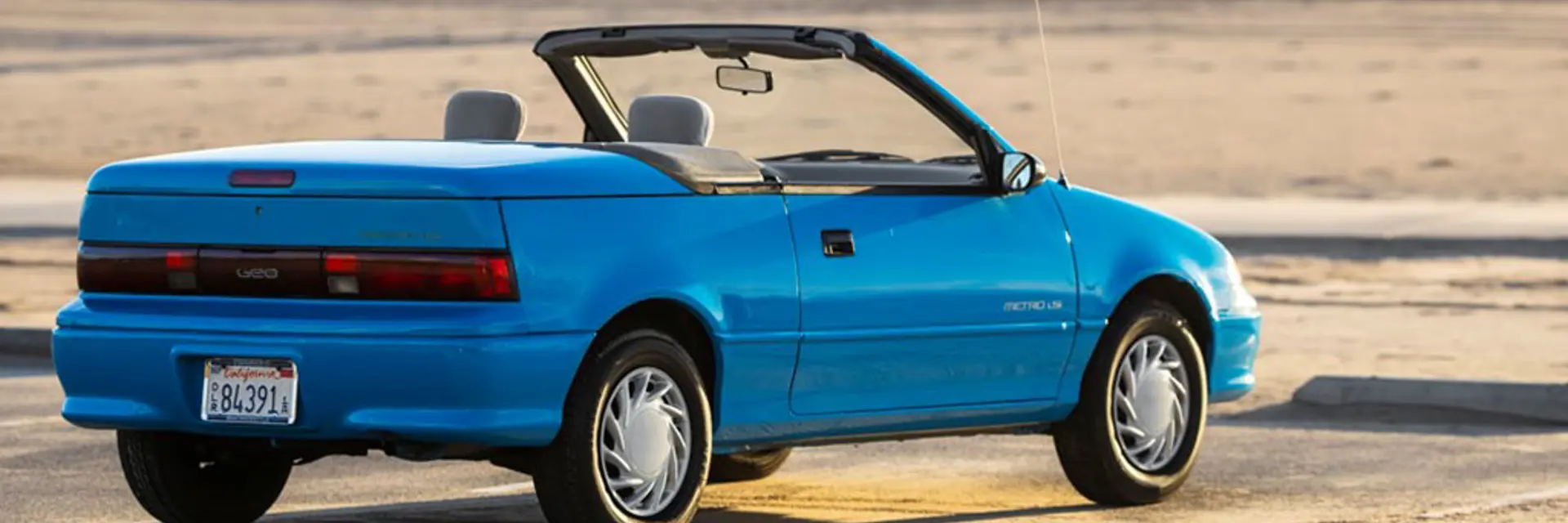 1992 Geo Metro Convertible offered at RM Sothebys Online Only Handle With Fun Auction 2021
