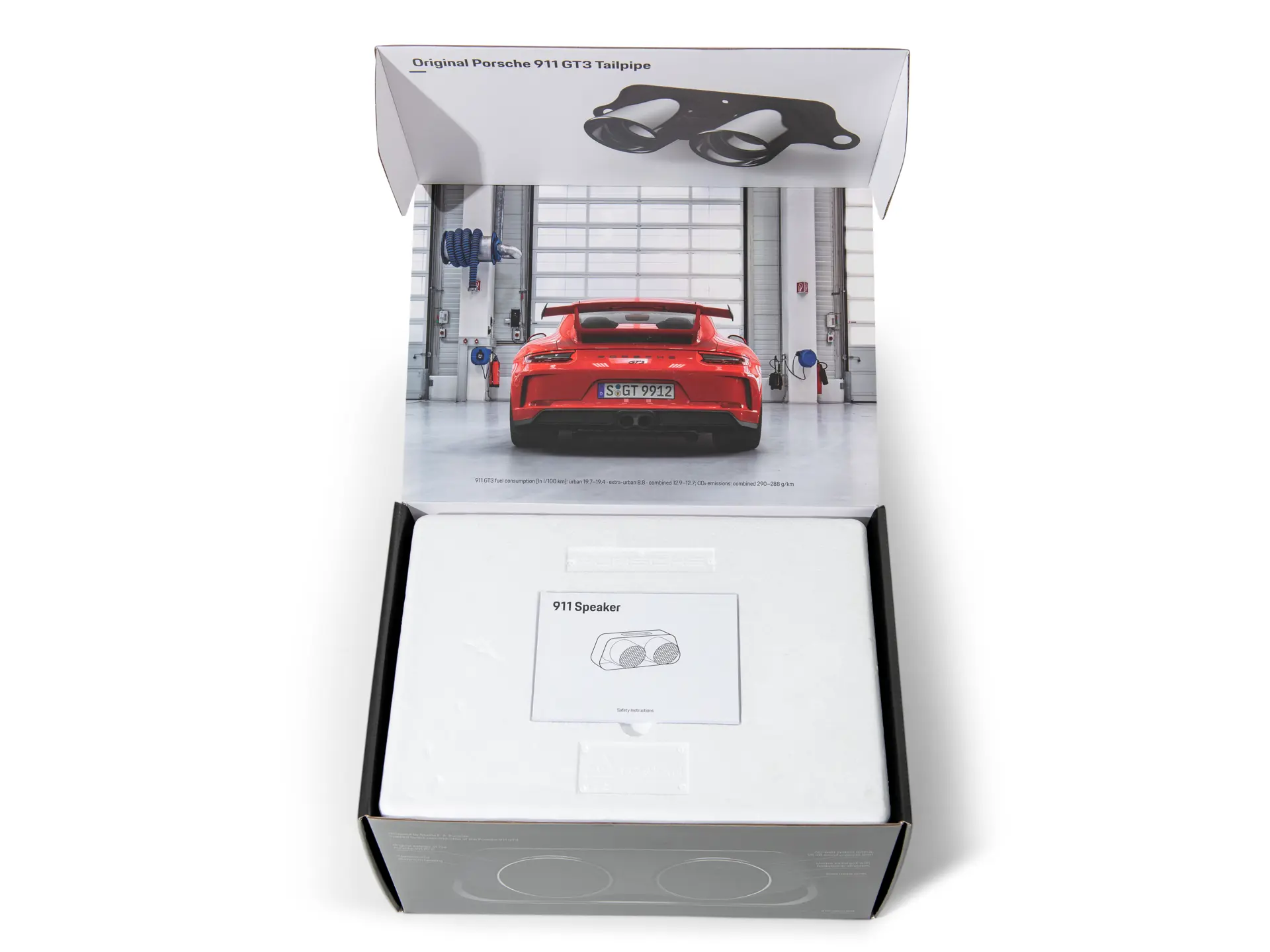 Porsche Design Original Porsche 911 GT3 Tailpipe Speaker | The
