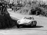 Chassis 0039 at the Viterbo Poggio Nibbio Hillclimb on 14th November 1965 where it finished second in class.