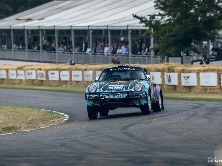 The Porsche 911 SC 'Safari' as seen at the 2023 Goodwood Festival of Speed.