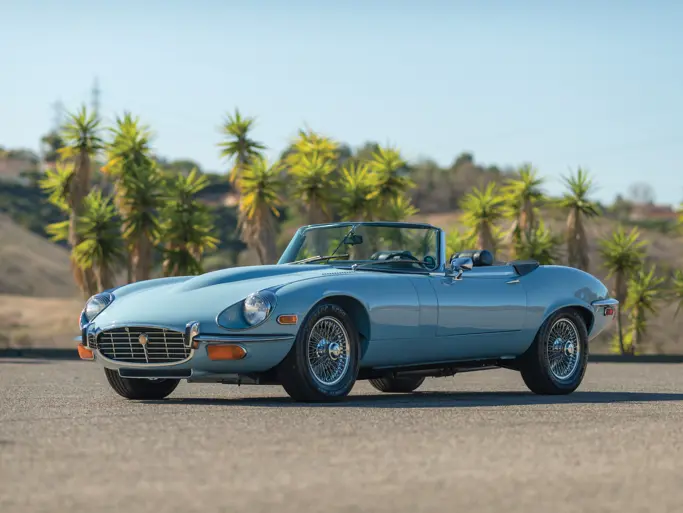 1972 Jaguar E-Type Series 3 V12 Roadster: market value and price history