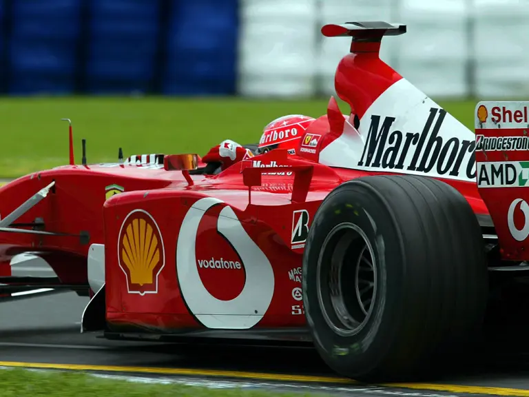 Michael Schumacher (GER) Ferrari F2001
Australian Grand Prix Practice, Albert Park, Melbourne, 01 March 2002.