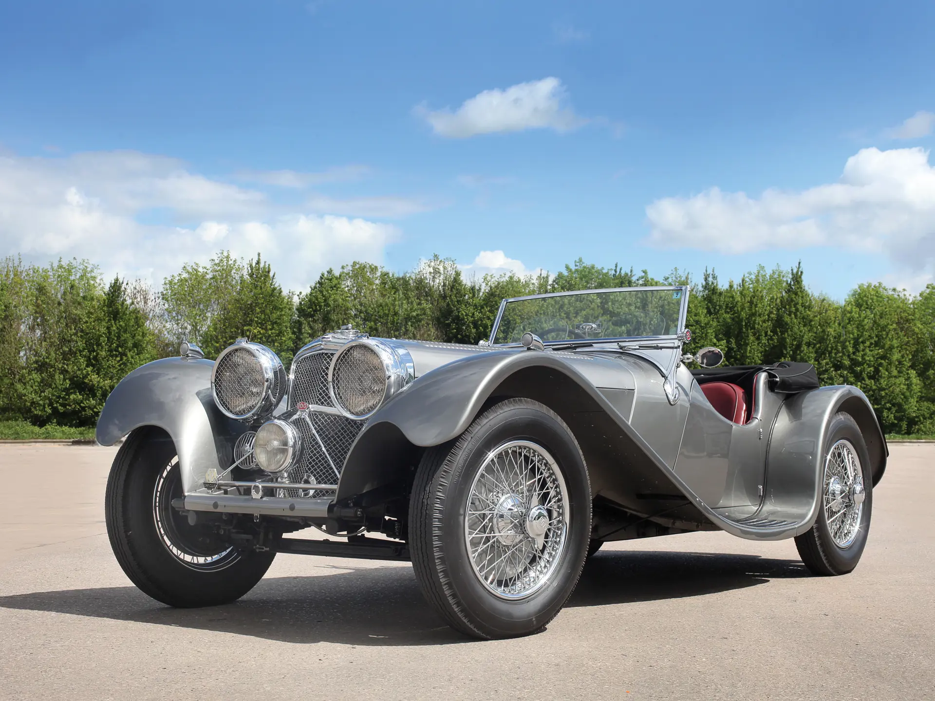 1937 SS 100 Jaguar 2½-Litre Roadster | Monterey 2014 | RM Sotheby's
