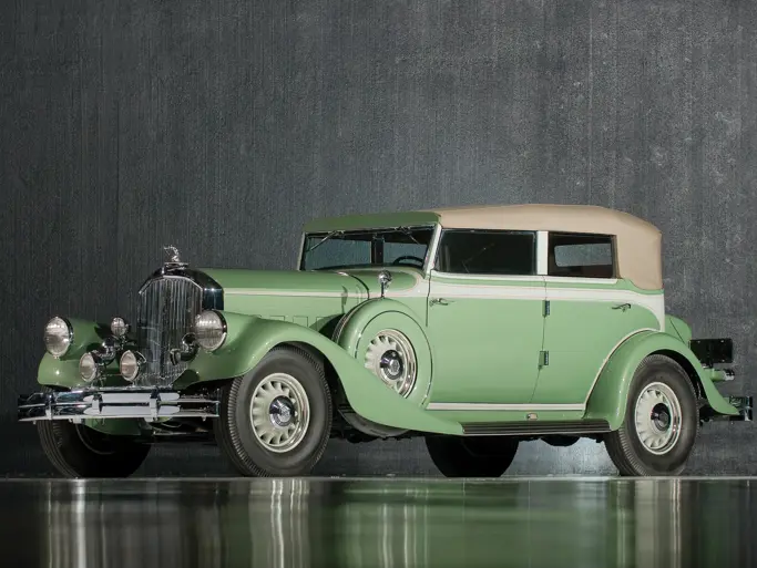 1933 Pierce-Arrow Model 1242 Convertible Sedan: market value and price history