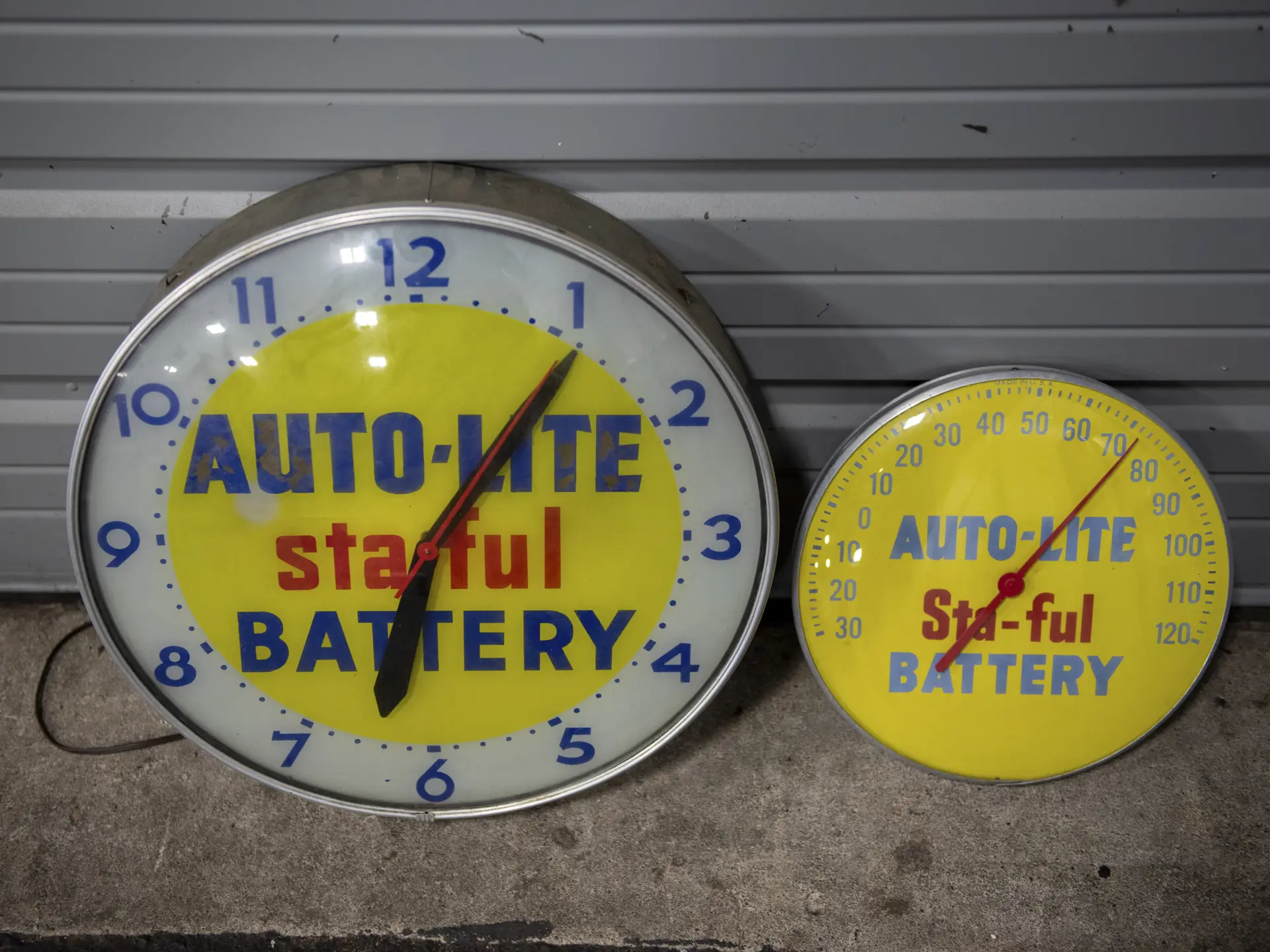 Auto-Lite Clock and Thermometer | Auburn Fall 2021 | RM Sotheby's