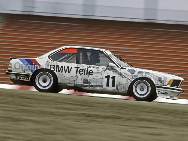 Dieter Quester and Otto Rensing finished 2nd aboard the BMW in the 1986 European Touring Car Championship round at Hockenheim.