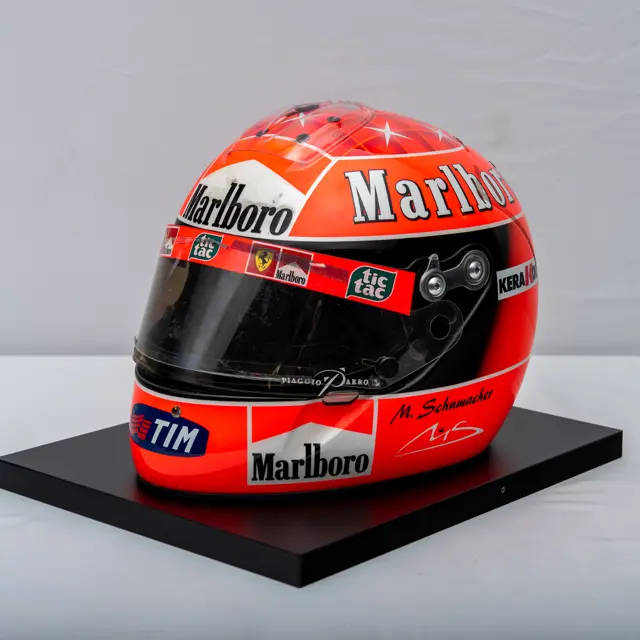 2001 Michael Schumacher Schuberth Scuderia Ferrari Formula 1