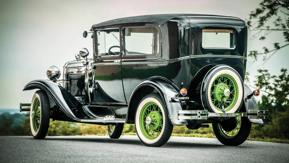 ClassicParts4u Model A Ford Wheel Tubs – Pair For 1928-1931 Tudor Sedan (Unfinished Steel)