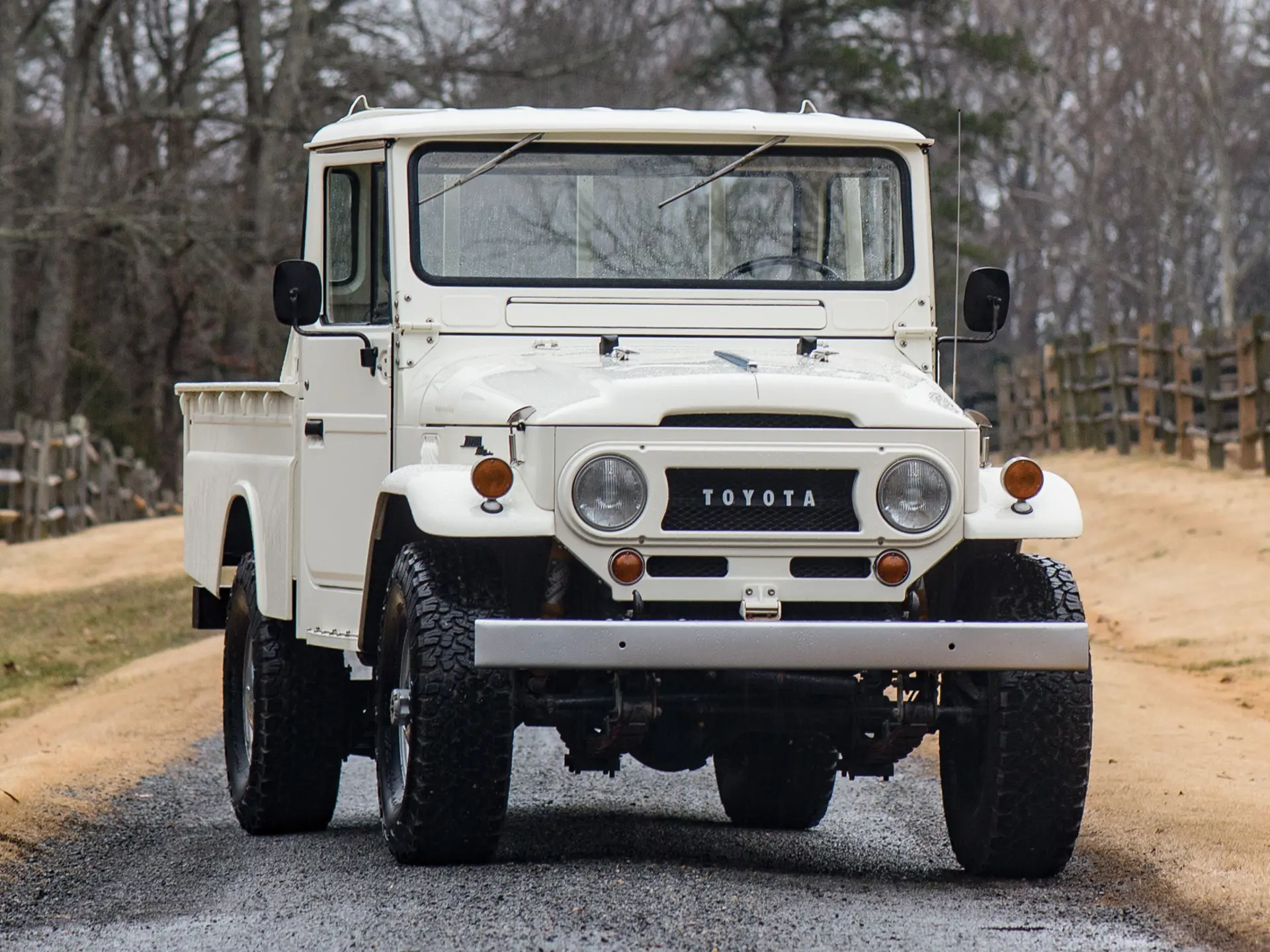 Toyota Landcruiser HJ45 Matrix 1/43 – 1965 Crew Cab Pickup Vert, Miniature Résine Neuve