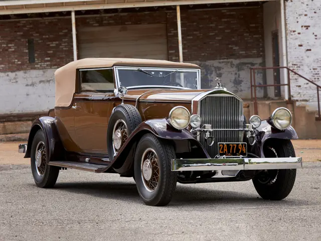 1931 Pierce-Arrow Model 41 Convertible Victoria by LeBaron