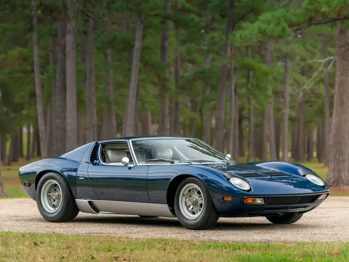 1971 Lamborghini Miura P400 SV by Bertone