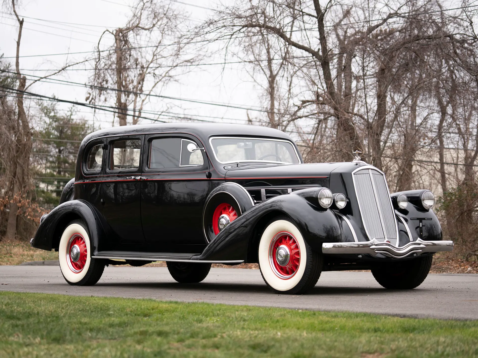1936 Pierce-Arrow 1601 Club Sedan at Anaheim 2015 as S96 - Auctions