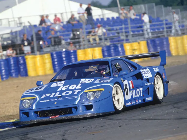 The F40 LM at the 1996 24 Hours of Le Mans