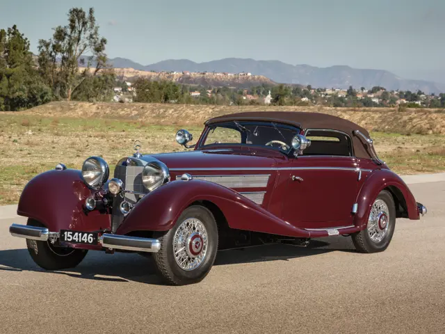 自動車 Racing Mercedes 540-k 1937 Mercedes 540K reappears in India after four decades - Magneto