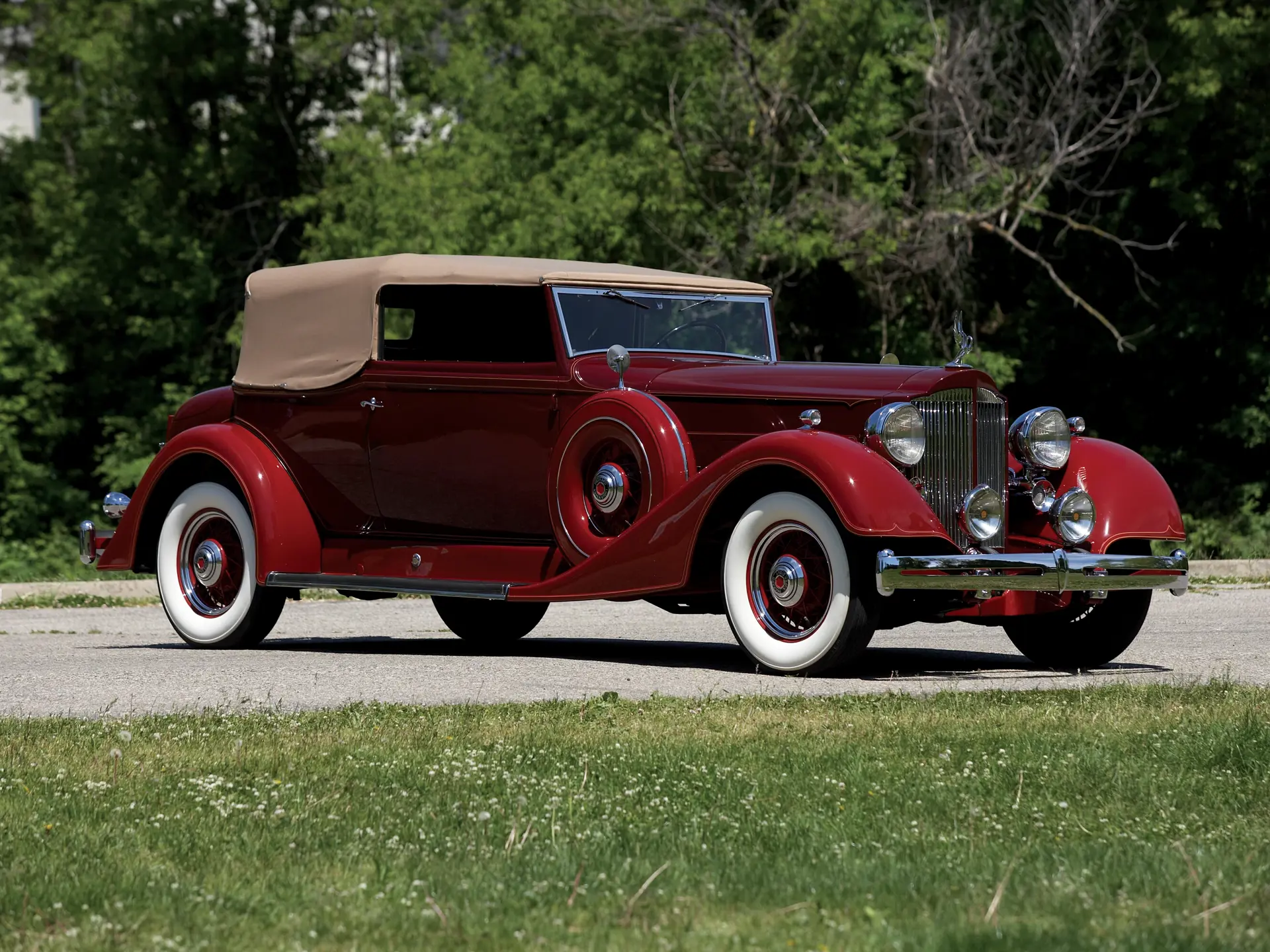 1934 Packard 1104 Super Eight Convertible Victoria | Vintage Motor