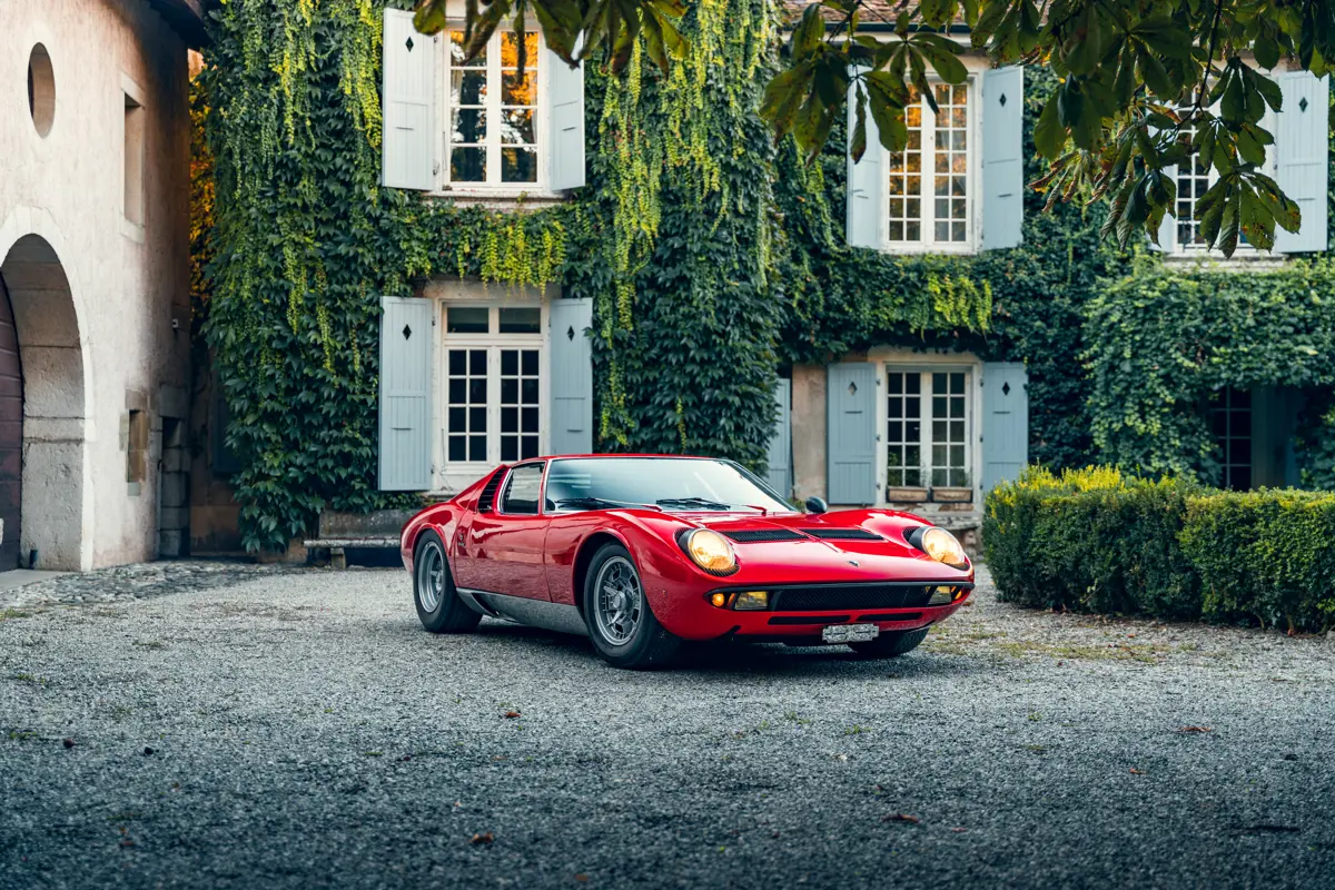 1969 Lamborghini Miura P400 S by Bertone offered at RM Sotheby's Zurich 2026