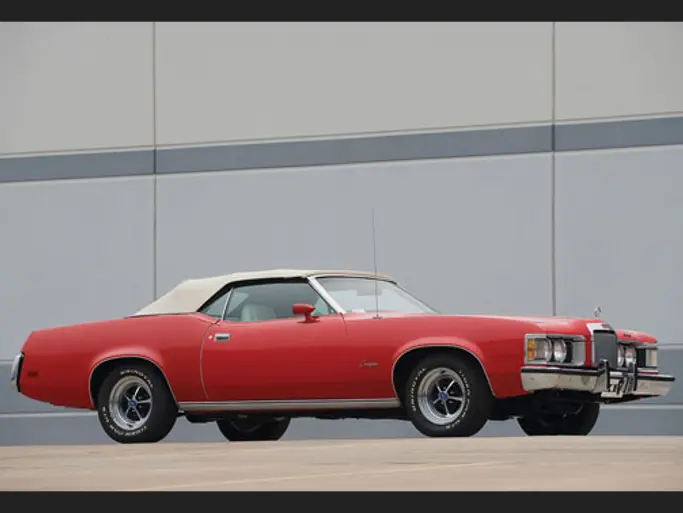 Mercury Cougar XR-7 Convertible: auction results and sold prices