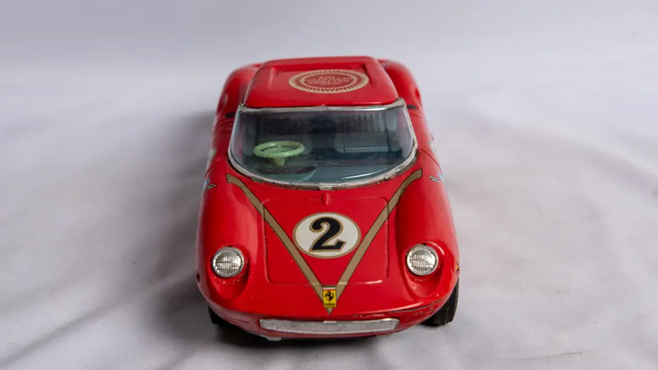 Ferrari 250 LM Battery-Operated Tin Toy by Asahi | Open Roads
