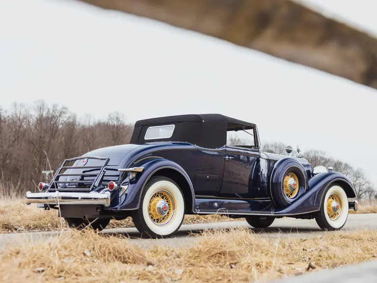 1934 Packard Super Eight Coupe Roadster | Photo: Ted Pieper - @vconceptsllc