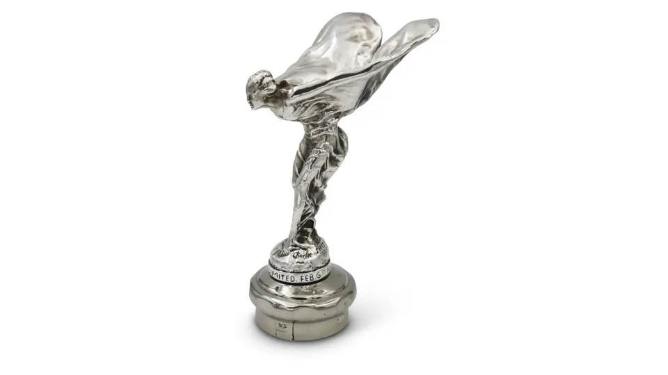 Spirit of Ecstasy by Charles Sykes, 1911 | Ornamental Online