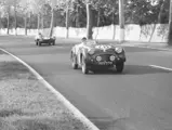 The Works Experimental Competition TR2 driven to 14th place overall, 5th in class, at Le Mans in 1955.