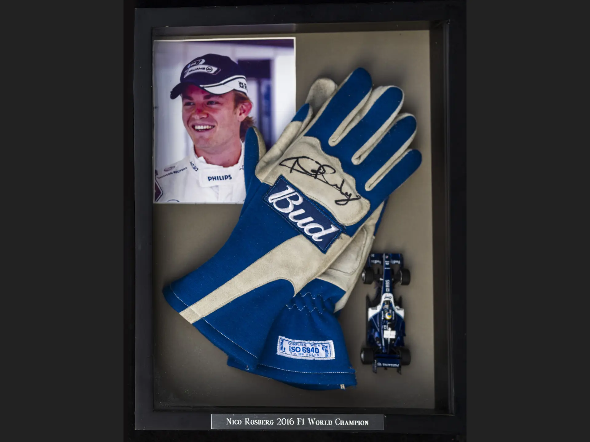 Nico Rosberg Worn and Signed Gloves | Open Roads, August 2021 | RM