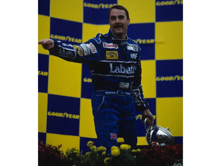 Belgium Grand Prix  Spa-Francorchamps, Belgium 1992
Podium Michael Schumacher Benetton-Ford B192 wins the race Nigel Mansell Williams FW14B is 2nd and Riccardo Patrese Williams FW14B is 3rd
© Formula One Pictures / Picture by John Townsend. Office tele (+36)26 322 826 mobile (+36) 70 776 9682. UK Mobile +44 7747 862606 www.f1pictures.com.
Vat Number 221 9053 92
 
 
