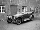 The Sunbeam is pictured in period (date unknown).