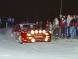 The 924 GTS Clubsport as seen at the 1983 Rally Città di Modena, where it placed 10th overall.