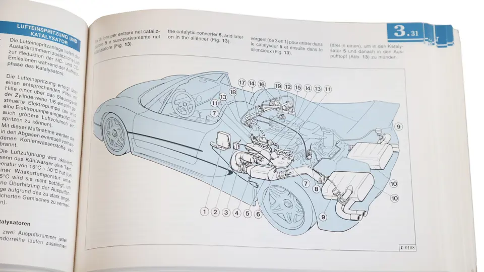 Ferrari F50 オーナーズマニュアル (日本語) Ferrari F50 Owner's Manual | Open Roads, February 2022 | RM Sotheby's