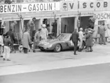 NüRBURGRING, GERMANY - MAY 27: Willy Mairesse / Mike Parkes, SEFAC Ferrari, Ferrari 330 LM/GTO 3673SA in the pit lane during the Nurburgring 1000 kms at Nürburgring on May 27, 1962 in Nürburgring, Germany. (Photo by Rainer Schlegelmilch)