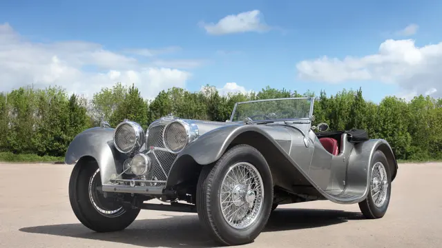 1937 SS 100 Jaguar 2½-Litre Roadster | Monterey 2014 | RM Sotheby's