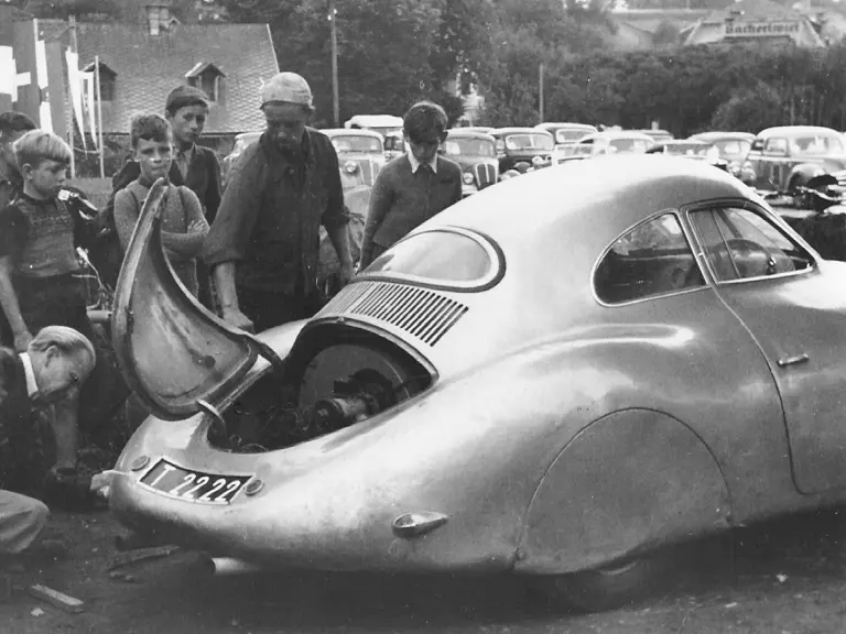 International Austrian Alpine road race, June 24-25, 1950.