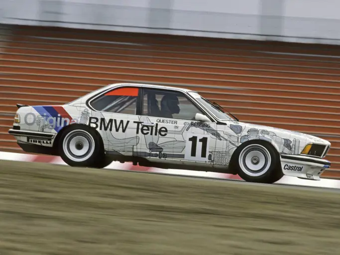 Dieter Quester and Otto Rensing finished 2nd aboard the BMW in the 1986 European Touring Car Championship round at Hockenheim.