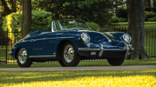 1962 Porsche 356 B 1600 Super 'Twin Grille' Roadster by D'Ieteren