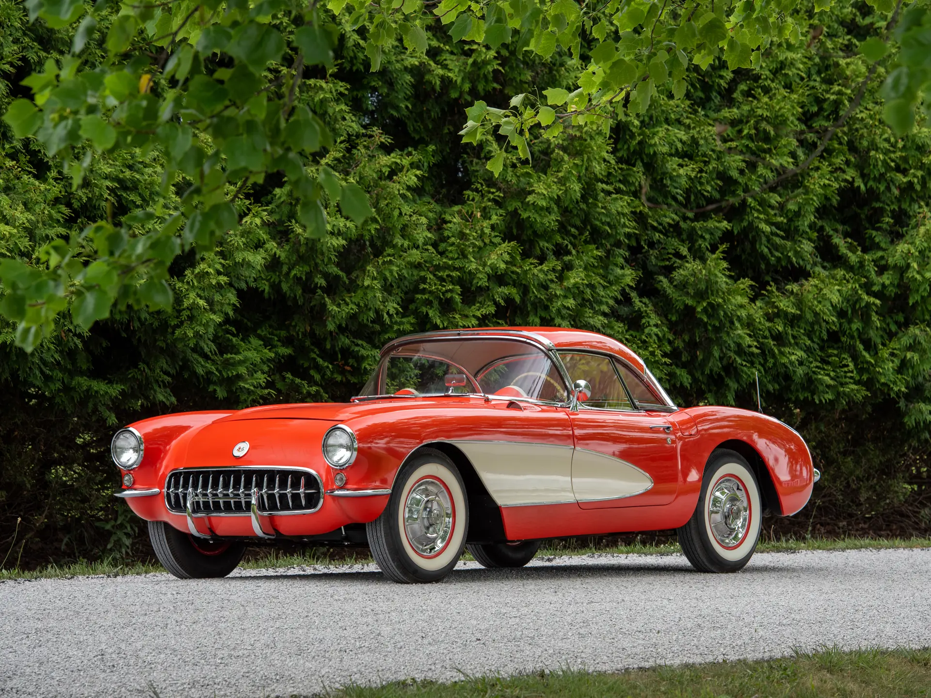 新しい季節 Chevrolet 1957 Corvette Sotheby's RM | 2023 Hershey | 自動車
