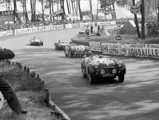 The Works Experimental Competition TR2 driven to 14th place overall, 5th in class, at Le Mans in 1955.