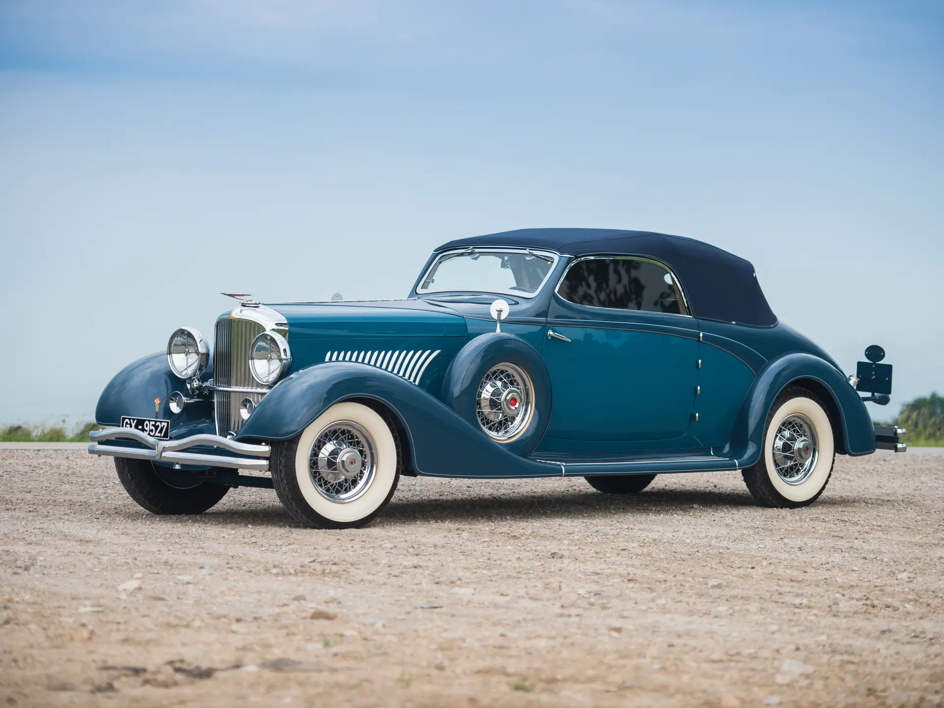 1935 Duesenberg Model J Cabriolet by D'Ieteren | Hershey 2017 | RM