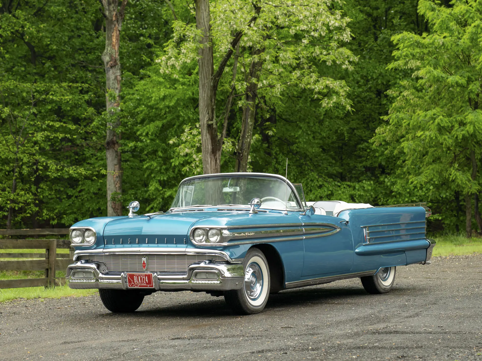 1958 Oldsmobile Ninety-Eight Convertible | Hershey 2025 | RM Sotheby's