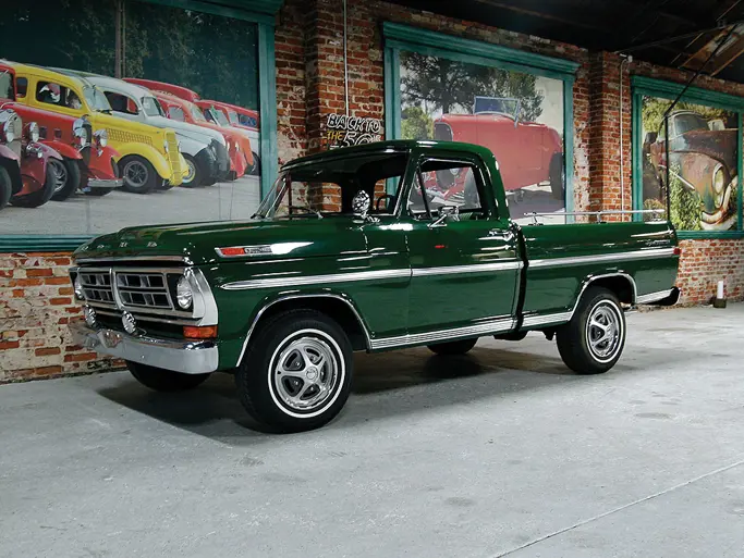 Ford F-100 Sport Custom: market value and price history
