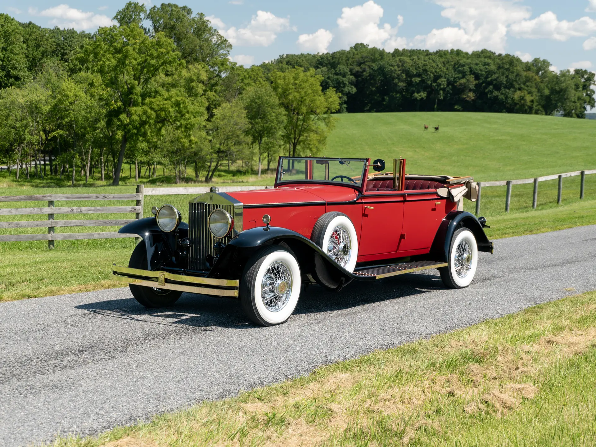 1931 Rolls-Royce Phantom II Special Newmarket Convertible Sedan by