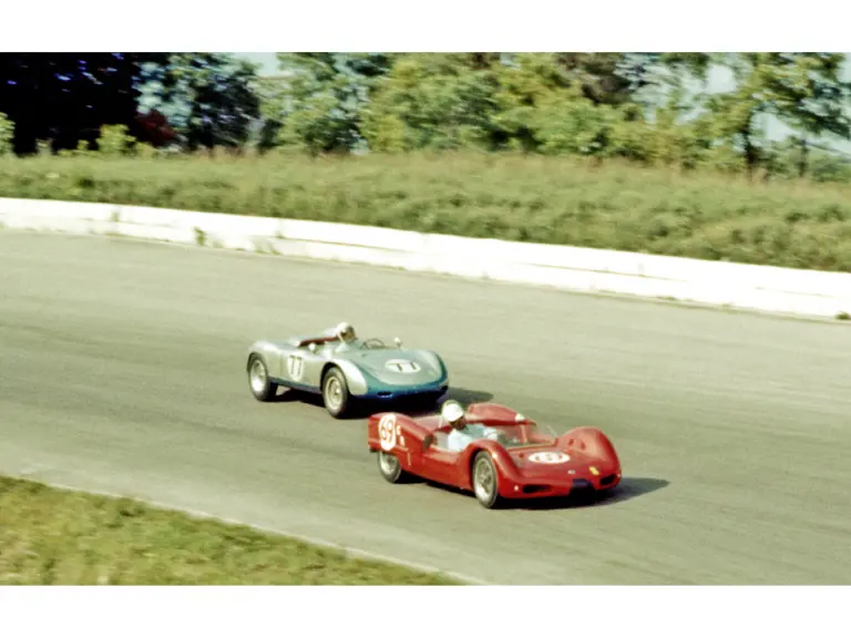Victory for Wuesthoff at Meadowdale SCCA Divisional in Carpentersville in June 1963. (Tom Schultz)