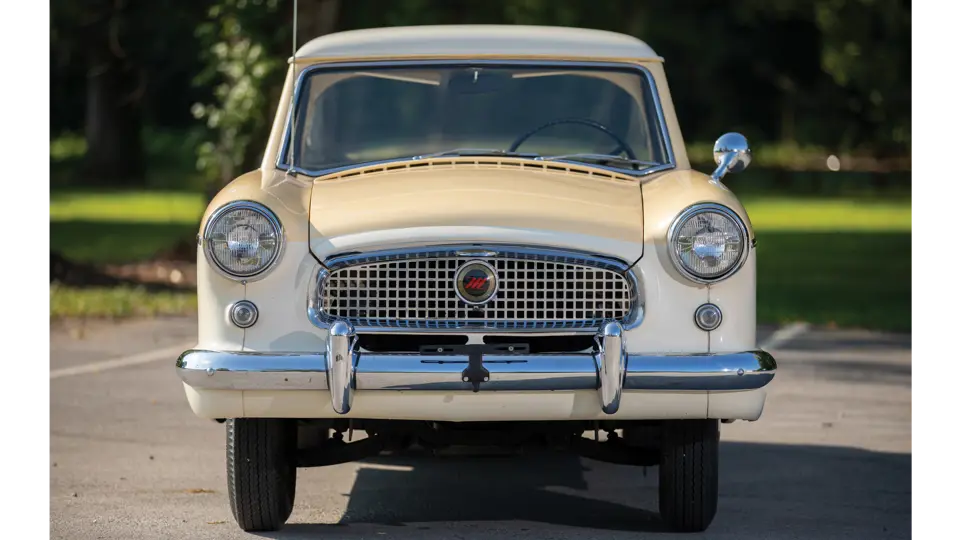 1959 Nash Metropolitan Coupe HF19_r0140 sold by Mark Grimsley. Photo by Dan Henry / www.DanHenryPhotography.com